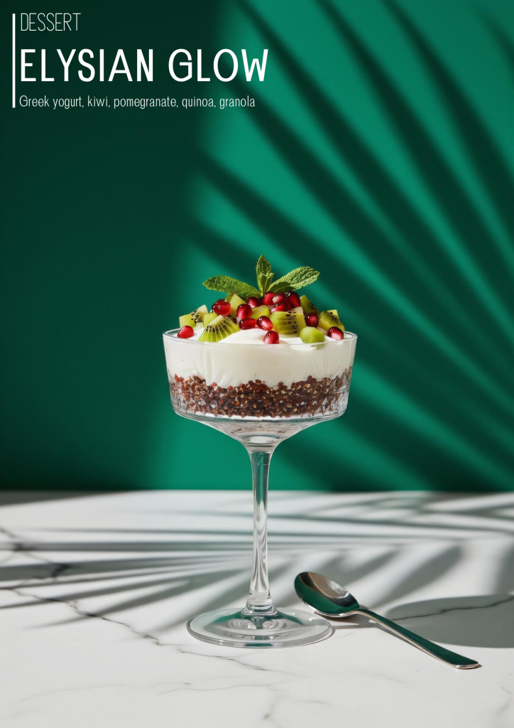 ELYSIAN GLOW – Sữa chua Hy Lạp trái kiwi