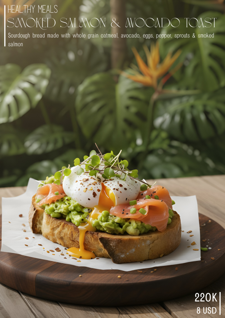 Smoked Salmon & Avocado Toast